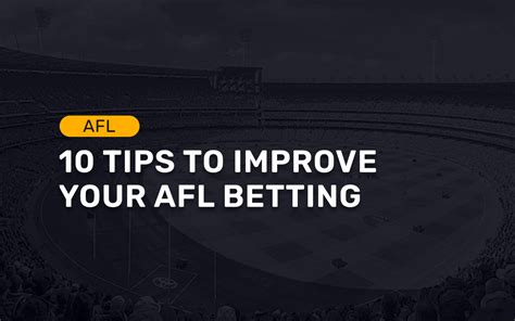 afl betting